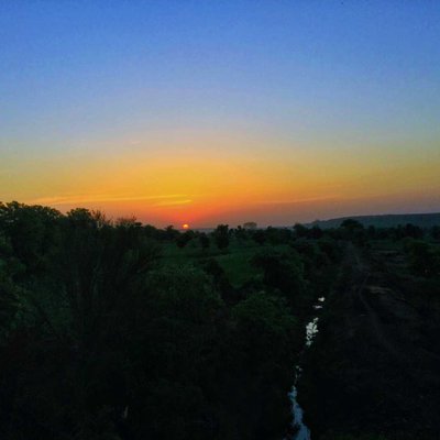 morning view in my village 😍 sunrise 