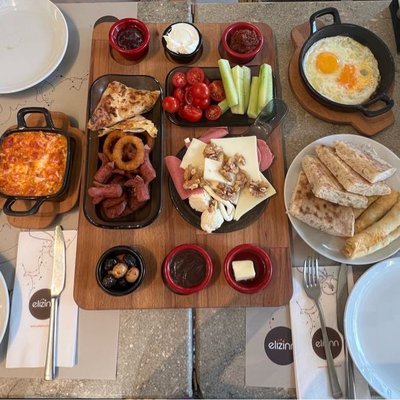 Elizinn’ de sabah kahvaltısı 😋