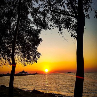 Yalova da gün batımı