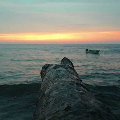 Atardecer entre cañones.