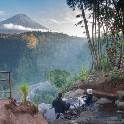 PANORAMA KAPAS BIRU