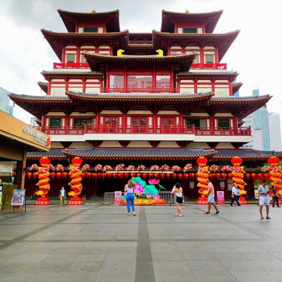 budhha tooth relic temple