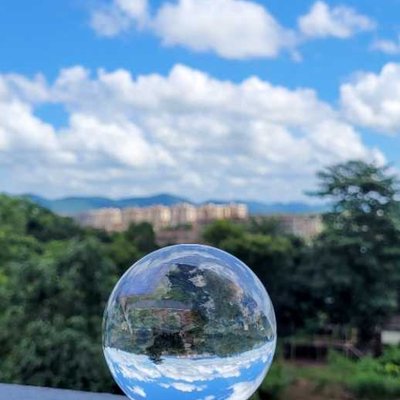 Lost in the beauty of the clouds