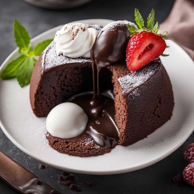 CHOCOLATE LAVA CAKE 🥞🧆
