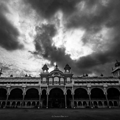 Stormy Day at Mysuru Palace