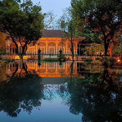Glass house , Shantiniketan 