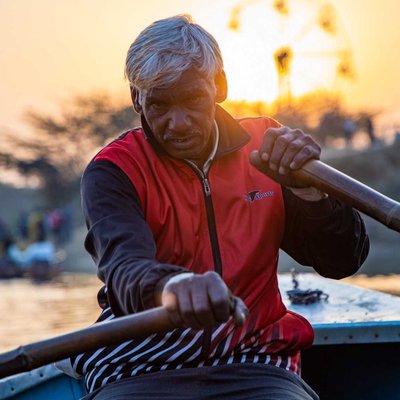 The oarsman