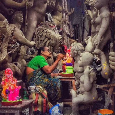 Kumartuli Vibes 🌻