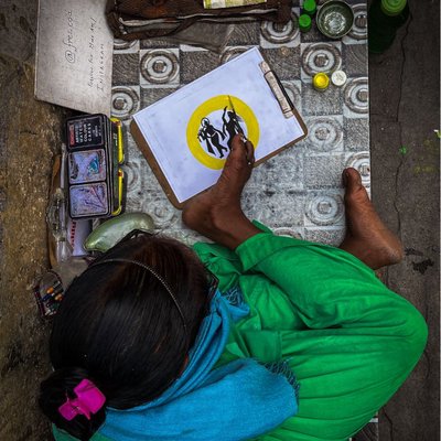 Nothing can stop an artist 👩‍🎨 