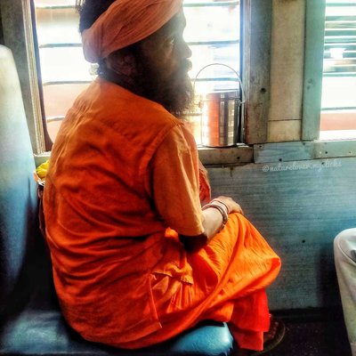 Local People in Train