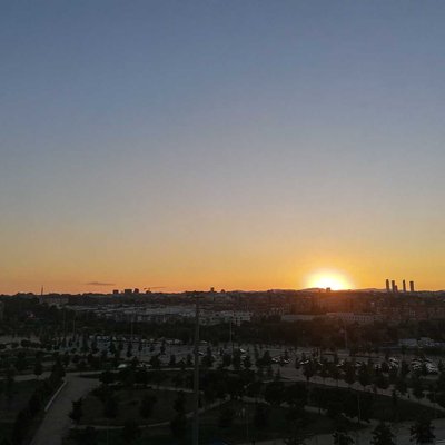 Madrid sunsets