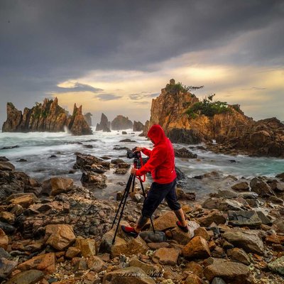 Pantai Gigi Hiu Lampung