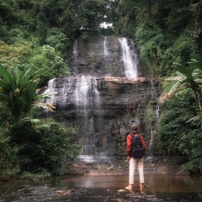 Curug Onje di kabupaten temanggung 