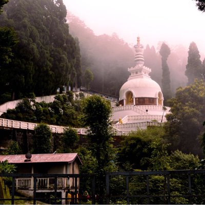 Peace Pagoda, Darjeeling 