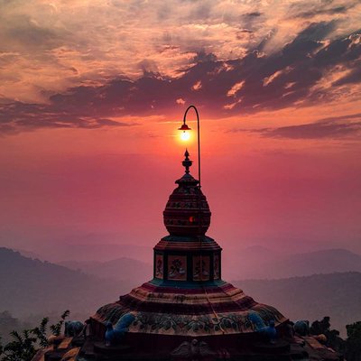 top temple view (shree karikanamma parameshwari )🙏🌷