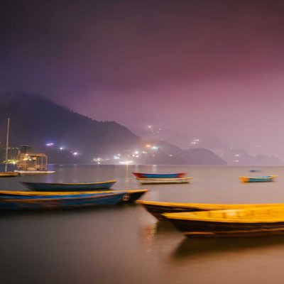 Morning in Pokhara 