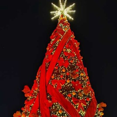 El árbol gigante de navidad 🎄
