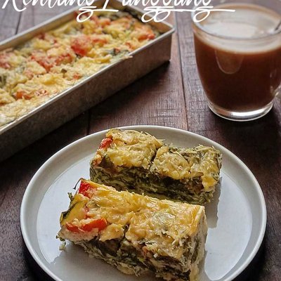 Kentang telur panggang