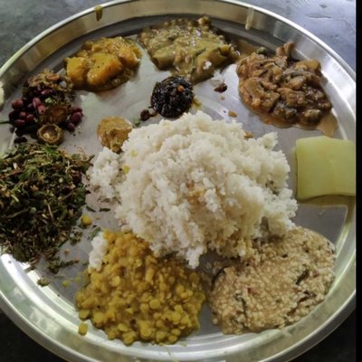Manipuri thali