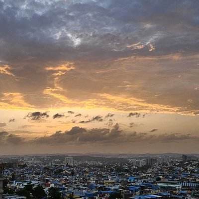 The beautiful Sunset of Pune