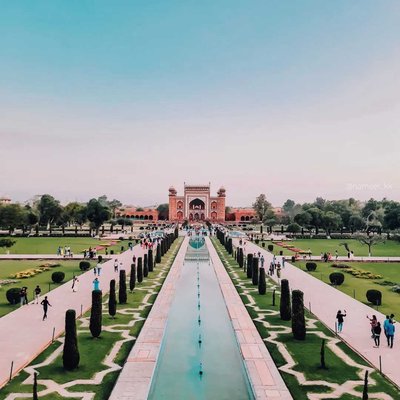 Gardens of the Taj Mahal