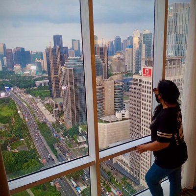 CITY VIEW from HARRIS SUITE HOTEL Sudirman , Jakarta