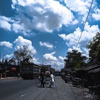 Street life in Rural area