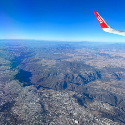 Guadalajara desde el avión