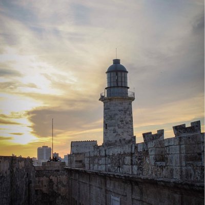 Sunset in the fortress (Morro Castle)