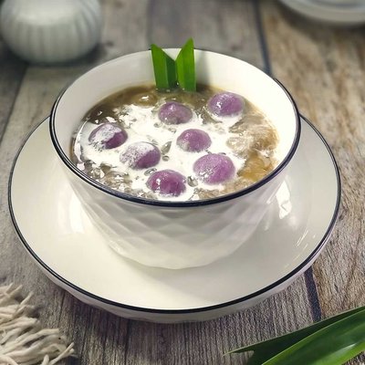 BUBUR BIJI SALAK UBI UNGU