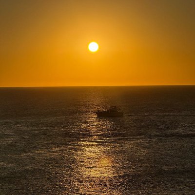 atardecer en Uruguay