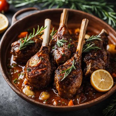 Braised Lamb Shanks 🥘
