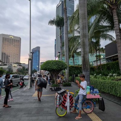PEDESTRIAN BUNDERAN HOTEL INDONESIA, JAKARTA