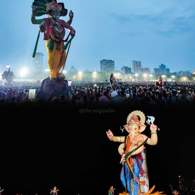 Ganpati Visarjan , Mumbai 2023