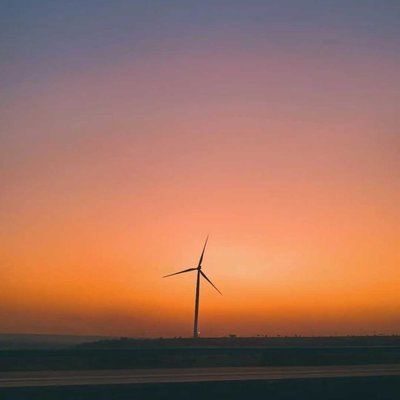 Sunset And Windmill ✨