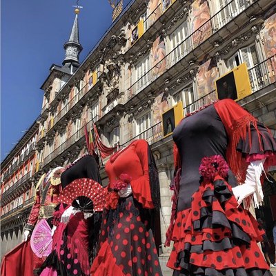 🇪🇸 Plaza Mayor ubicada en Madrid-España.