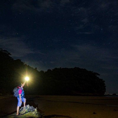 menangkap bintang