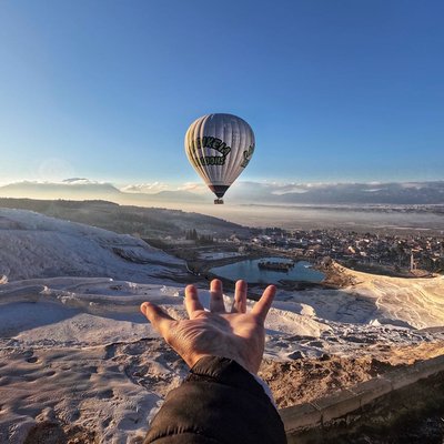 🇹🇷 Castillo de algodón en Pamukkale-Turquía.