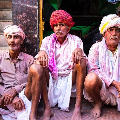 Faces of colors