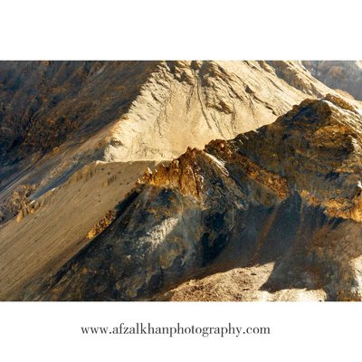Glorious Rocky Mountains Bathed In Sunlight