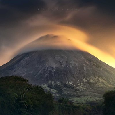Sunrise Merapi