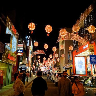 Commercial Street in Bengaluru 