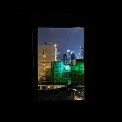 See outside