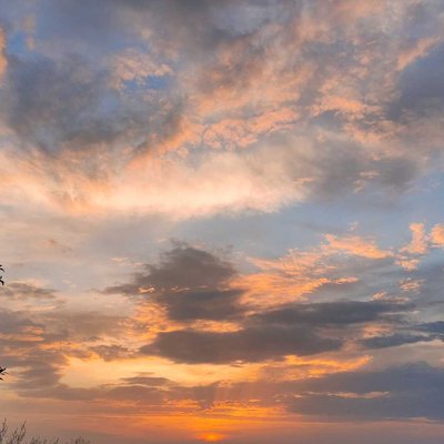 Sunset sky