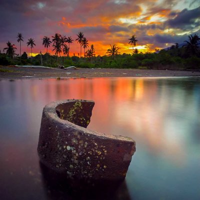 Senja Pesisir Tanjung Merah