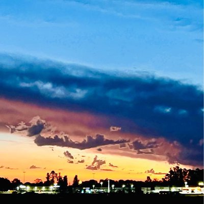 clouds & moon 