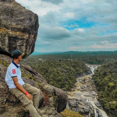 Dassam fall top view point 