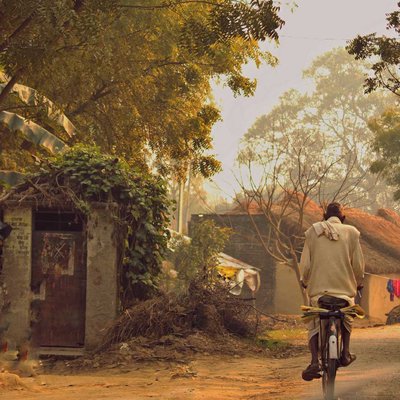 Village scene