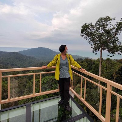 The first glass bridge