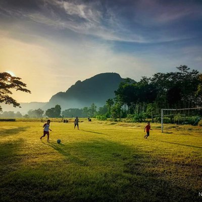lapangan desa Tanggung 
